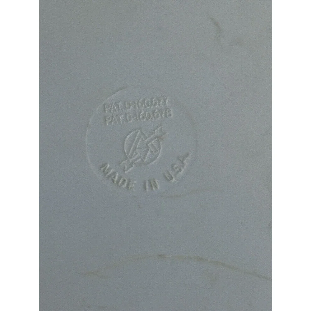 Bulova Resin Dolly Madison White And Blue Collection Box Box Only - Picture 8 of 13